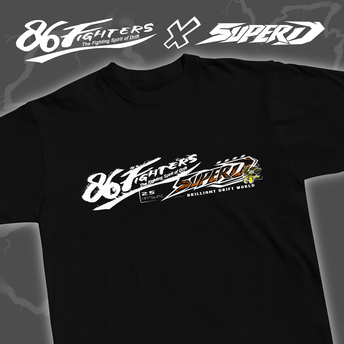 Super D Matsuri x 86 Fighters Limited Edition Tee