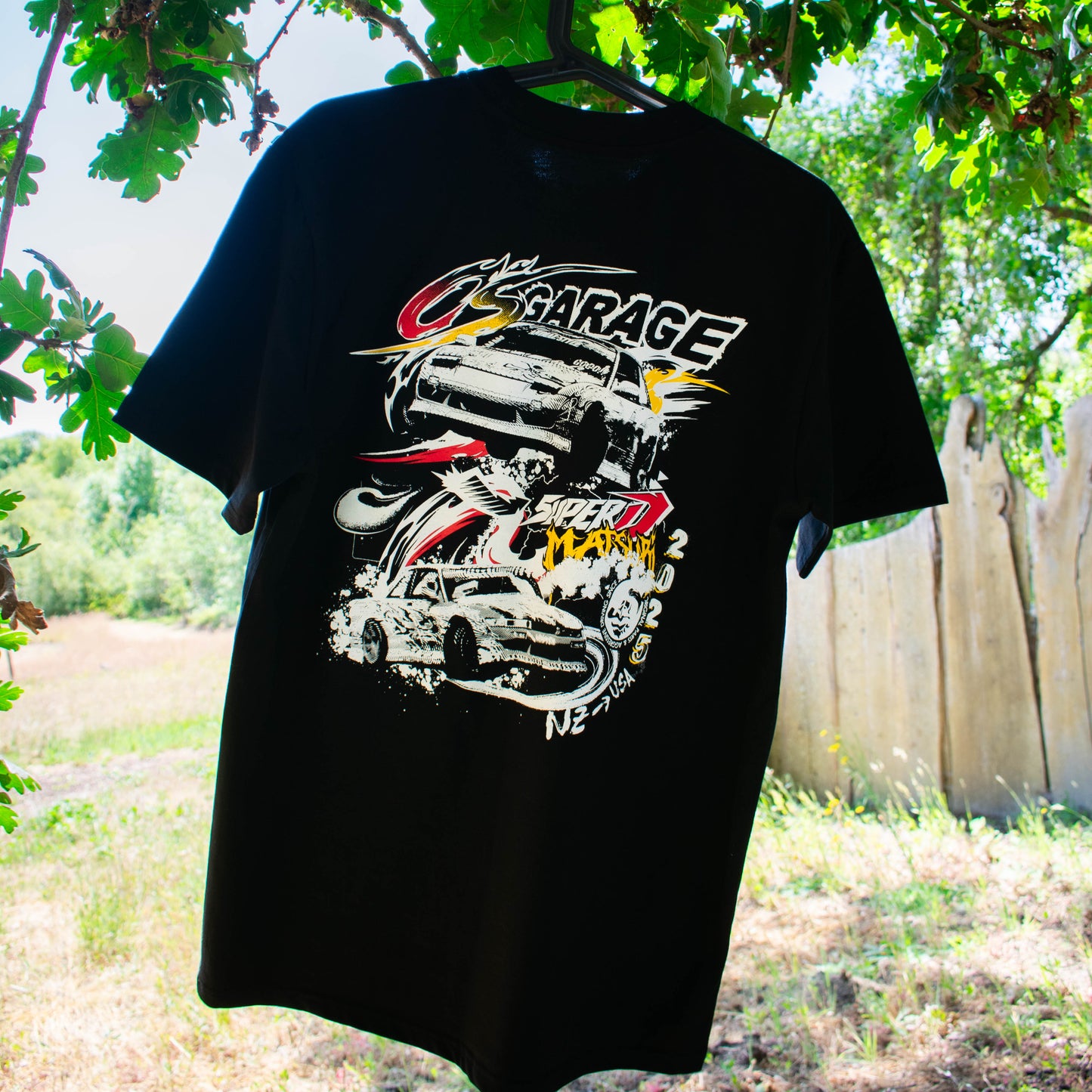 Super D Matsuri x C's Garage Limited Edition Tee