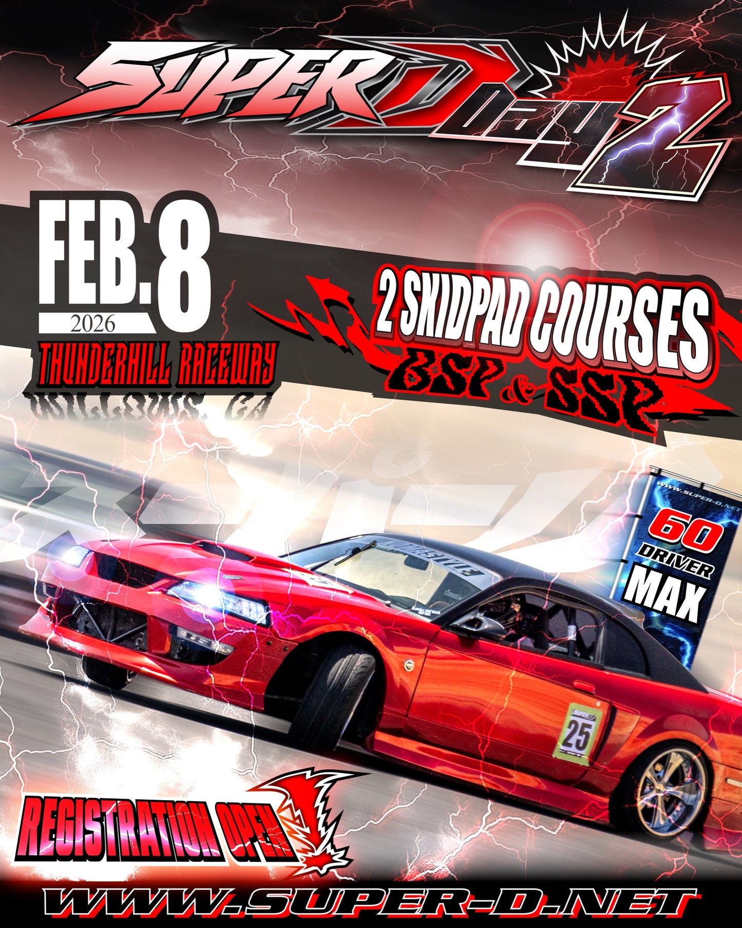 Super D Day #2 - Driver Registration