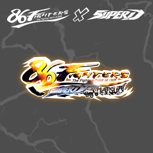 Super D Matsuri x 86 Fighters Limited Edition Sticker