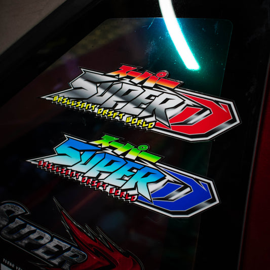 Super D Brilliant Drift World Sticker