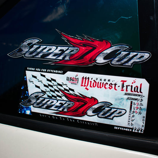 Super D Cup - Stickers CLEARANCE