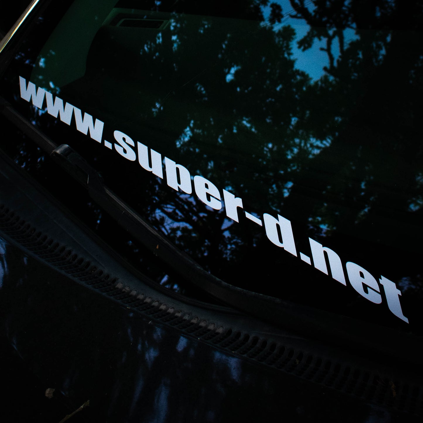 Super D URL Sticker