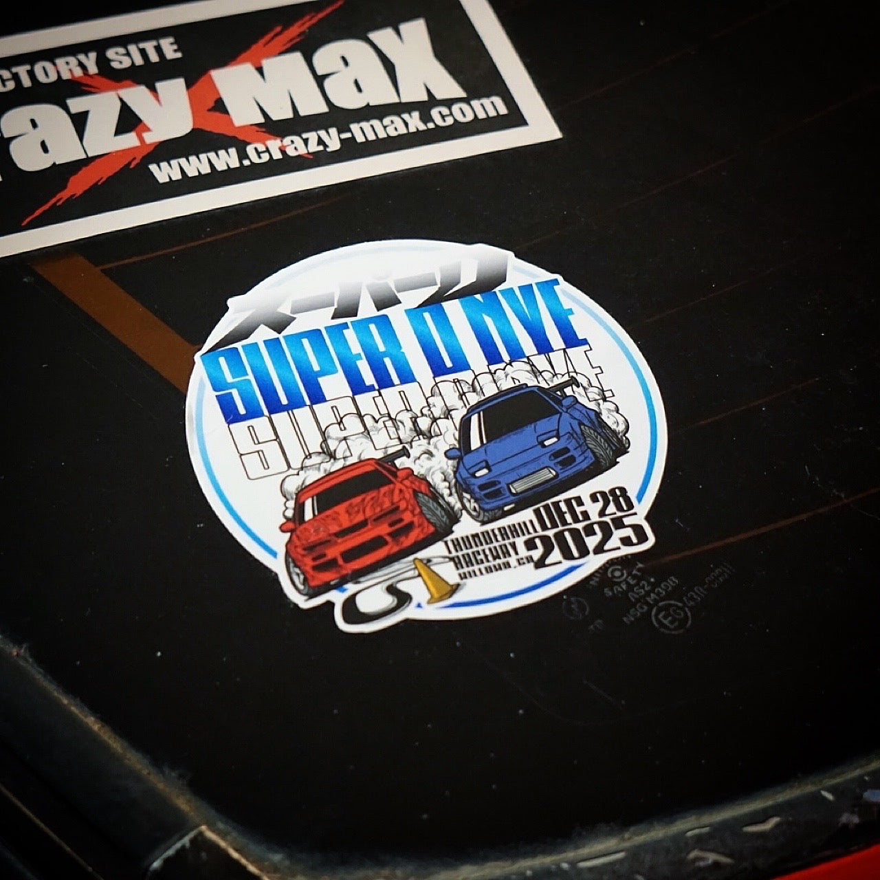 Super D - NYE 2025 Event sticker